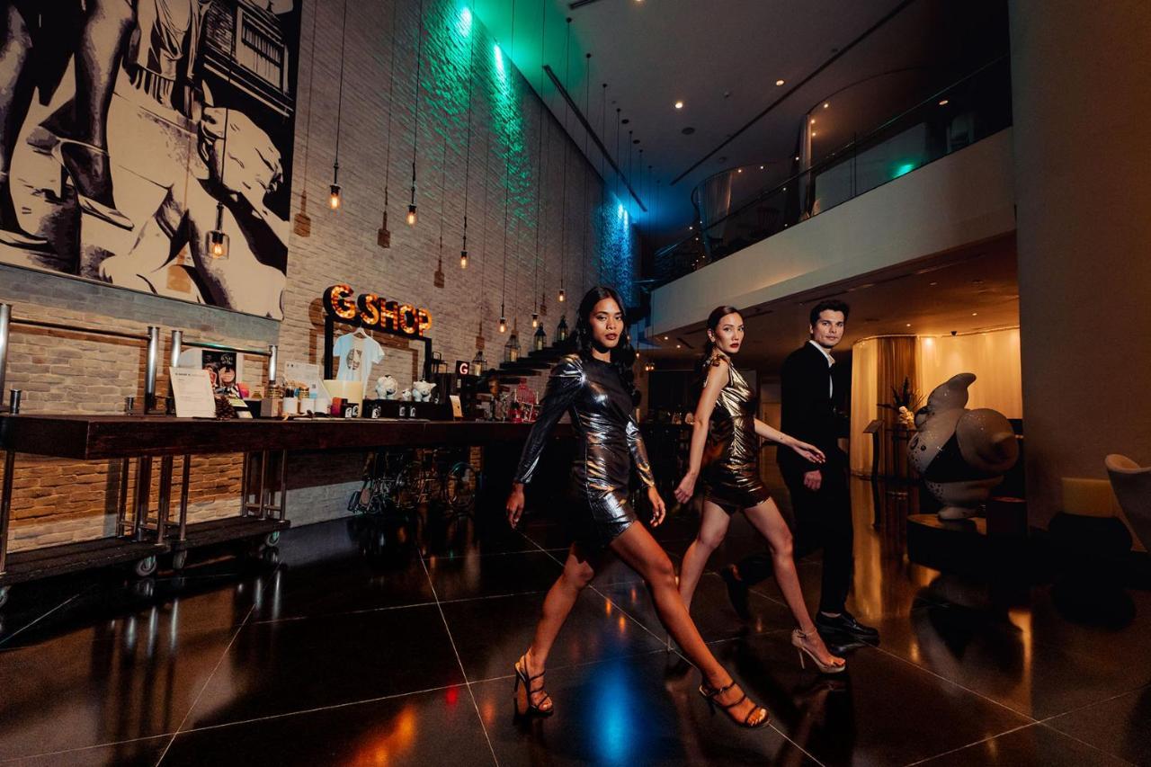 풀맨 방콕 호텔 G 외부 사진 The interior of the bar