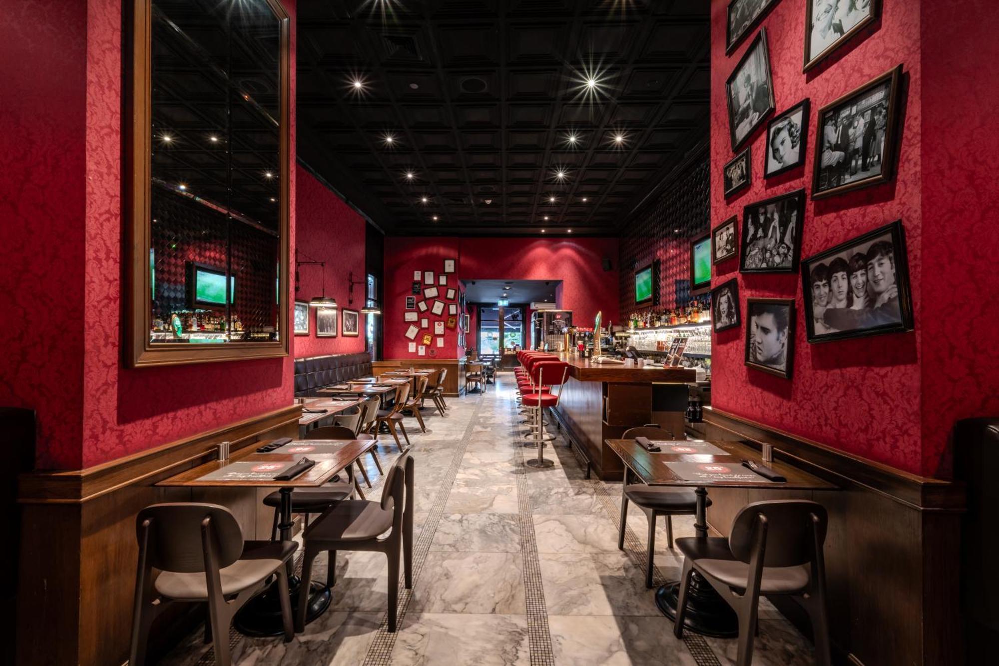 풀맨 방콕 호텔 G 외부 사진 Interior of a typical restaurant